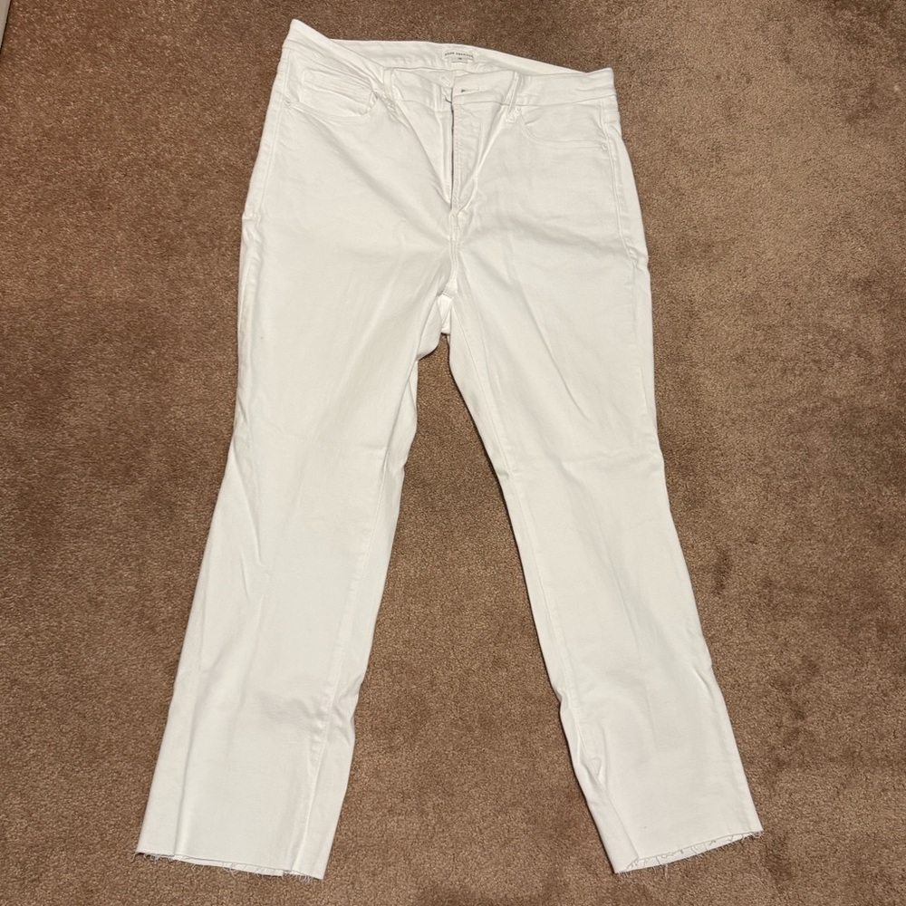 Good American White Jeans Size 15